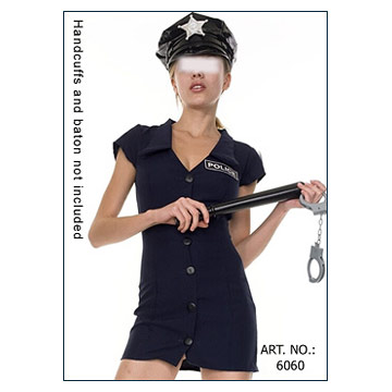  Police Woman Costume (Police Woman Costume)