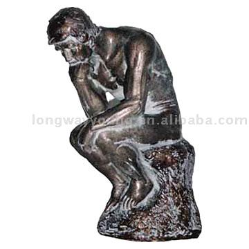  Statue (Thinker) (Statue (Denker))