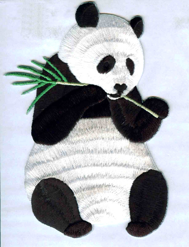  Emblem Embroidery (Panda) (Emblème de broderie (Panda))