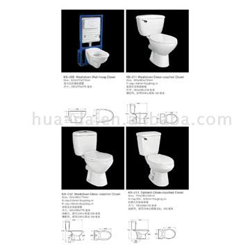  Two-Piece Toilet (KB-005) (Двухсекционный туалет (КБ-005))