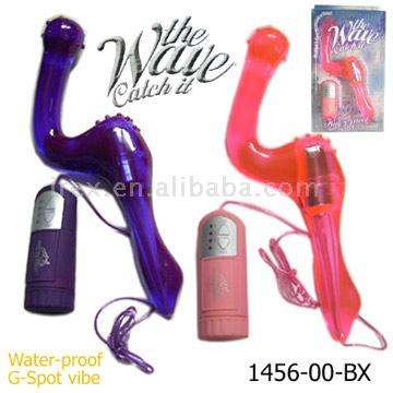  7.5" Exotic Glittery Waterproof Vibrator As Sex Toys
