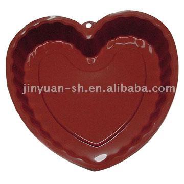  Rubber Pan (Heart Shape) (Caoutchouc Pan (en forme de coeur))