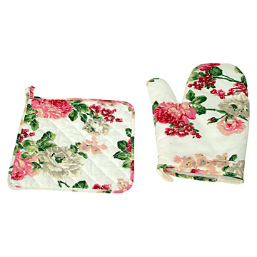  Microwave Oven Glove and Cushion
