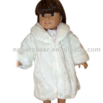  White Overcoat for Dolls ( White Overcoat for Dolls)