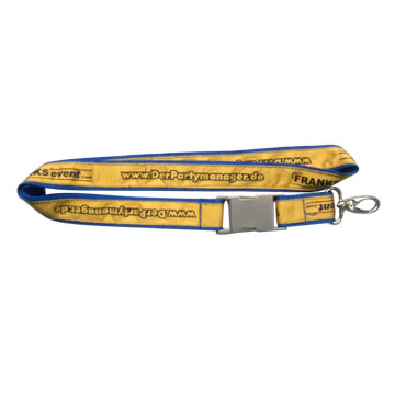  Satin Woven Lanyard (Satin tissé Lanyard)