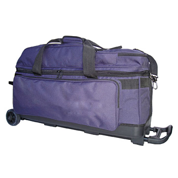  Bowling Bag with Wheels (Three Balls) (Bowling Bag with Wheels (trois boules))