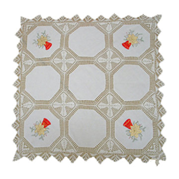  Crochet Tablecloth (Вязание крючком скатерти)