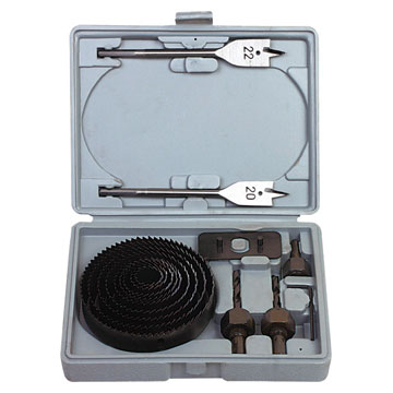  18pcs Carbon Steel Hole Saw Set (18pcs углеродистая сталь Hole Saw Установить)