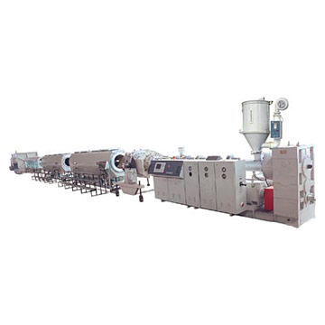  HDPE Water/ Gas Supply Pipe Production Line ( HDPE Water/ Gas Supply Pipe Production Line)