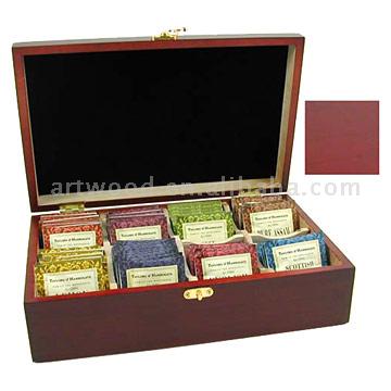  Tea Wooden Box (Boîte à thé en bois)
