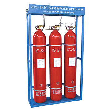  IG-541 Gas Fire Extinguishing System ( IG-541 Gas Fire Extinguishing System)