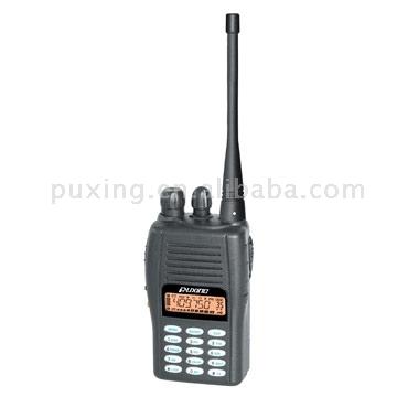  UHF / VHF Portable Two Way Radio with Display (UHF / VHF Portable Two Way Radio mit Display)