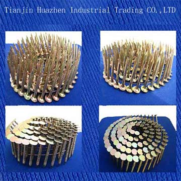  Roofing coil Nails (Roofing Nails bobine)