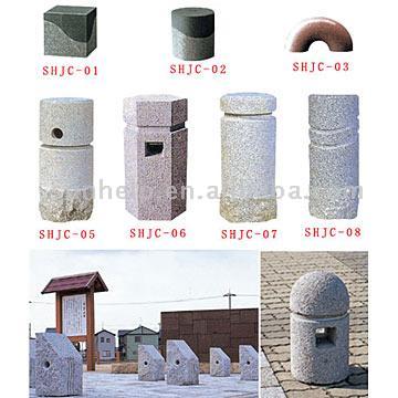  Granite Parking Stones (Гранит парковки Stones)