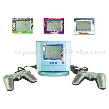  Large Screen Games with Double Handles and 4 Game Cards ( Large Screen Games with Double Handles and 4 Game Cards)