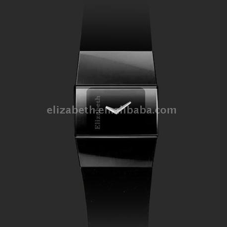  Ceramic Watches 0709 (Pink / Blue / black ) (Керамические часы 0709 (розовый / синий / черный))