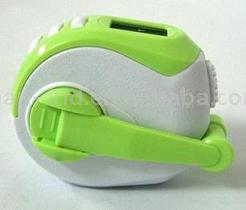  Dynamo Pedometer with FM Radio