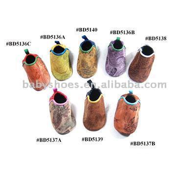 Infants` Leather Shoes