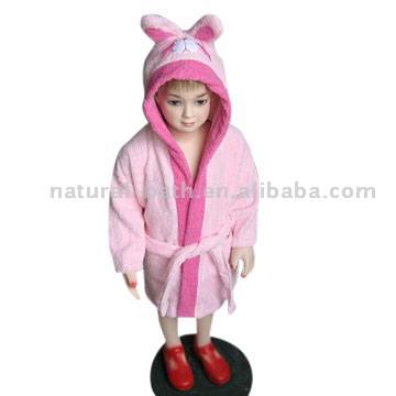  Children Bathrobe (Peignoir enfants)