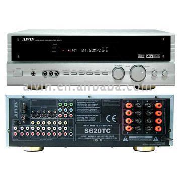  6.1-Inch DTS ES, Dolby EX, DTS Neo:6, Pro Logic II AV Receiver (S620TC) (6,1-Zoll DTS-ES, Dolby EX, DTS Neo: 6, Pro Logic II-AV-Receiver (S620TC))