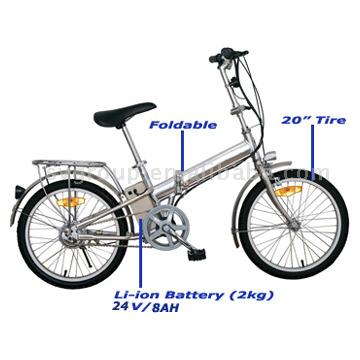  Li-ion Battery Powered Electric Bike (Li-ion Battery Powered Electric Bike)