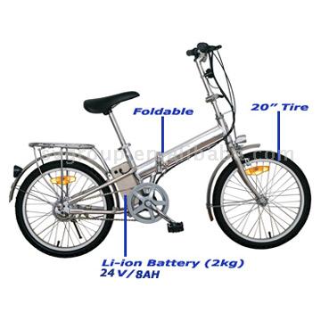  Li-ion Battery Powered Electric Bike (Li-Ionen-Batterie-Betrieb Elektro-Fahrrad)