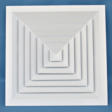  Four-Way Flush Frame Ceiling Diffuser ( Four-Way Flush Frame Ceiling Diffuser)