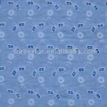  Cotton Fabric with Embroidery ( Cotton Fabric with Embroidery)