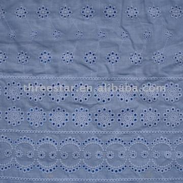  Cotton Fabric with Embroidery ( Cotton Fabric with Embroidery)