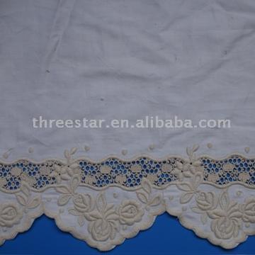  Cotton Fabric with Embroidery ( Cotton Fabric with Embroidery)