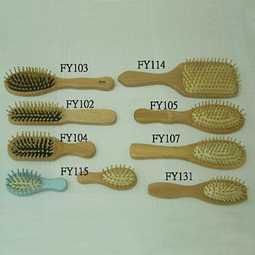  Wooden Hair Brushes (Деревянный щетки для волос)