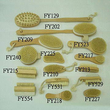  Wooden Bath Brushes ( Wooden Bath Brushes)