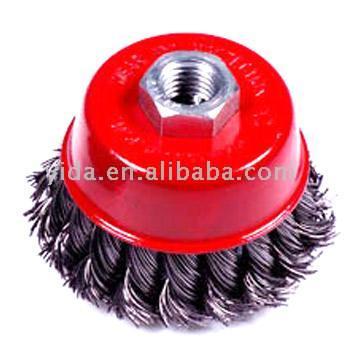  Twisted Cup Brush (Knotted) (Coupe Twisted Brush (nouées))