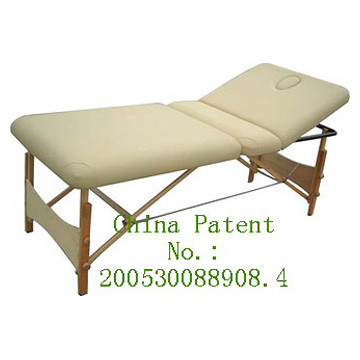  Wooden Massage Table (Table de massage en bois)