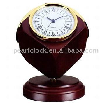  Wooden Weather Station Clock (Holz Wetterstation Clock)