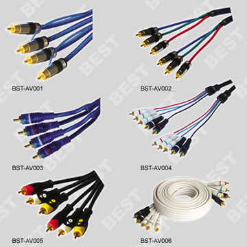  Audio and Video Cables (Câbles audio et vidéo)