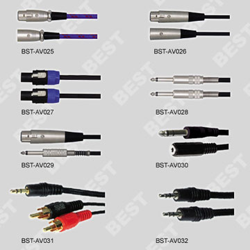  Audio and Video Cables (Audio-und Video-Kabel)