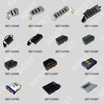  Scart Adaptors and Scart Switch Boxes (Scart Péritel Adaptateurs et boîtes de commutation)