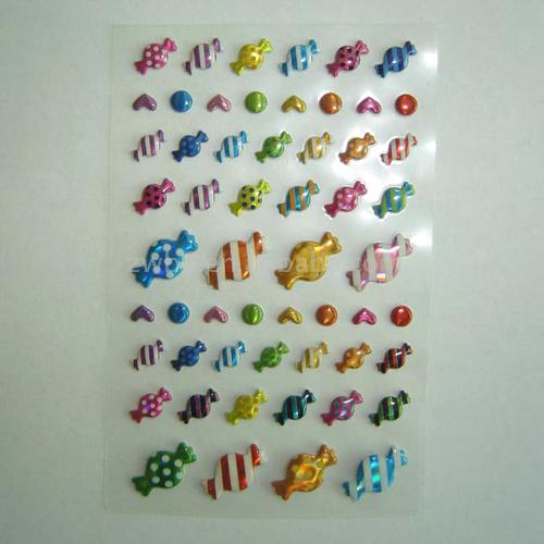  Puffy Self-Adhesive Sticker ( Puffy Self-Adhesive Sticker)