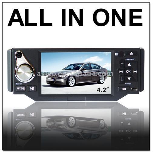  4.2 Inch Car DVD Player Build in TV Tuner / USB/ Built in Amplifier (4,2 дюймов Car DVD Player Build телевизионный тюнер / USB / встроенный усилитель)