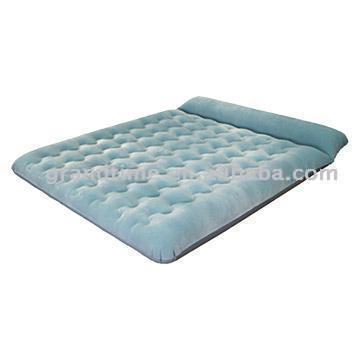  Flock Air Bed with Built-in Pillow (Mattress-Like Beams)