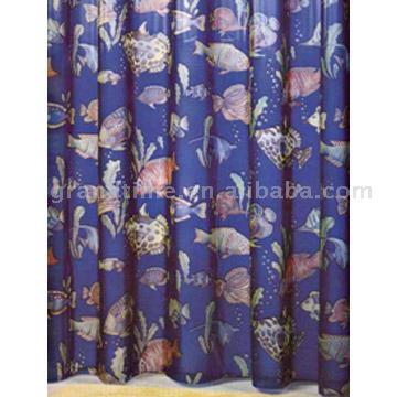  Deep Blue Sea Shower Curtain (D p Blue Sea душевой занавес)