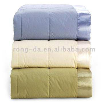  Down Blankets with Satin Bindings (Вниз одеяла с атласной Bindings)