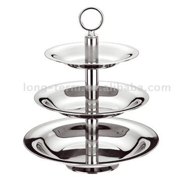  ST/ST Cake Plate ( ST/ST Cake Plate)