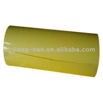  Self Adhesive Transparent Sticker Paper with 140GSM Yellow Release Paper ( Self Adhesive Transparent Sticker Paper with 140GSM Yellow Release Paper)