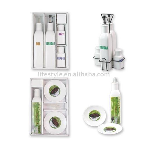  4pc Oil & Vinegar Set (4pc Oil & Vinegar Set)