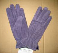  Ladies` Pig Suede Leather Glove (Ladies `Pig Suede Leather Glove)