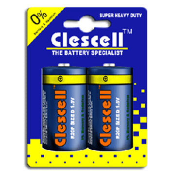  Carbon Zinc PVC Batteries (R20P/SUM-1) ( Carbon Zinc PVC Batteries (R20P/SUM-1))