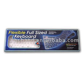  Flexible Full Sized Keyboard (Гибкая полноразмерной клавиатурой)