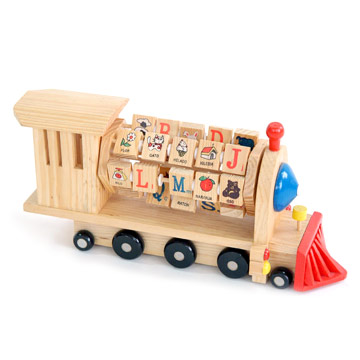  Wooden Alphabetic Truck (Camion en bois Alphabétique)